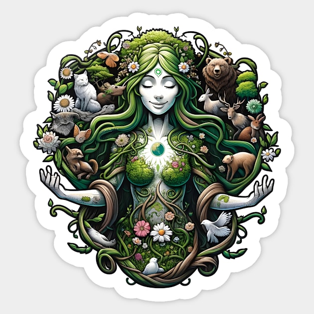 Mother Nature Sticker by DesignByKev